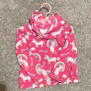 The Children's Place Pink Unicorn Hoodie